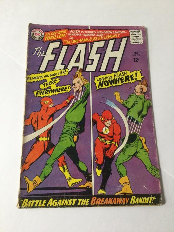 The Flash 158 2.5 Gd+ Good+ DC Comics SA