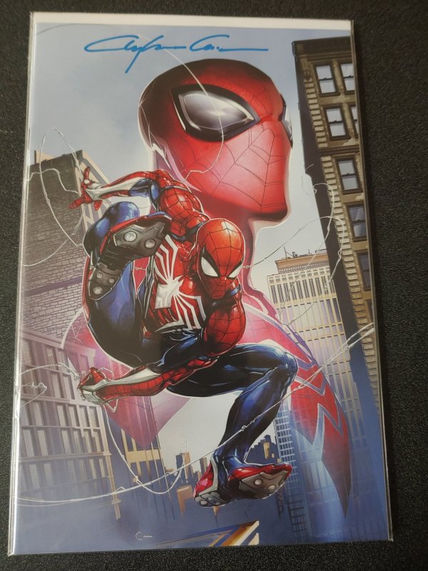 Spider-Geddon #0 NYCC 2018 Exclusive signed by CLAYTON CRAIN VIRGIN