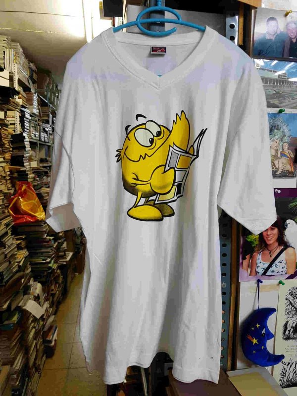 Camiseta con la mascota de El Boletin - El Boletinico. Talla XXL