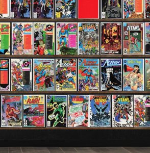 Huge Lot 140+ Comics with Action Comics Weekly, Green Lantern & More!