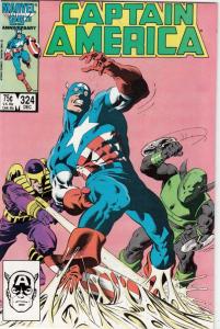 Captain America #324 (Dec-86) NM- High-Grade Captain America