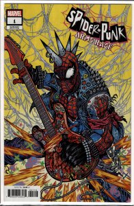 Spider-Punk: Arms Race #1 Wolf Cover (2024) Spider-Punk