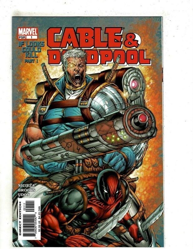 Cable & Deadpool # 1 NM 1st Print Marvel Comic Book X-Force X-Men Wolverine OF41