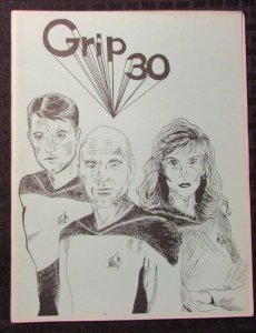 1988 GRIP Star Trek Fanzine #30 FN 6.0 Other Worlds Books