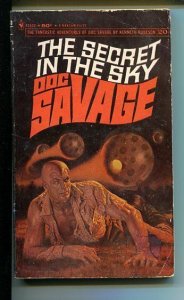 DOC SAVAGE-THE SECRET IN THE SKY-#20-ROBESON-VG- JAMES BAMA COVER-1ST EDITION VG