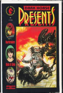 Dark Horse Presents #36 Variant Cover (1990) Aliens vs. Predator [Key Issue]