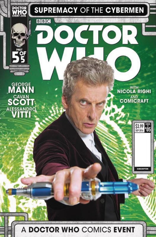 Doctor Who Supremacy Of The Cybermen #5 (Cvr B Photo) Titan Comics Comic Book