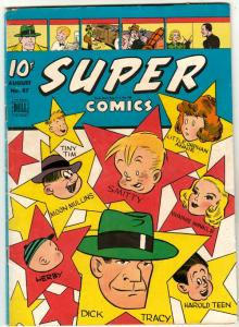 Super Comics #87 (Aug-45) VG+ Affordable-Grade Dick Tracy
