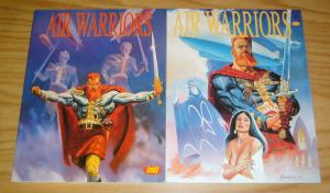 Air Warriors #1-2 VF/NM complete series - fantaco graphic novels - tom simonton