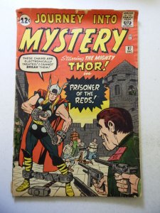 Journey Into Mystery #87 (1962) GD+ Condition 1 1/4 cumulative spine split