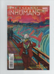 Uncanny Inhumans #0 - Howard The Duck Variant - (Grade 9.2) 2015