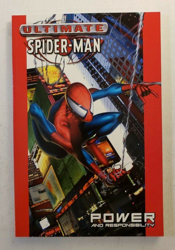 ULTIMATE SPIDER-MAN VOL.1 POWER AND RESPONSIBILITY TPB  3RD PRINT VF+