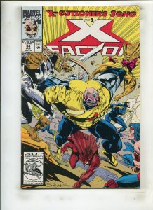 X-FACTOR #84 (9.2) WITH CARD!! 1992