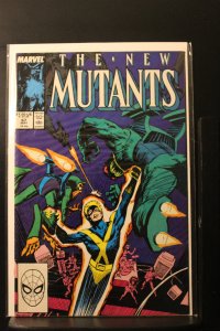 The New Mutants #67 Newsstand Edition (1988)