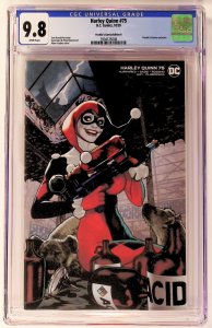 Harley Quinn #75 (2020) CGC-9.8 Frankie's Comics Edition B
