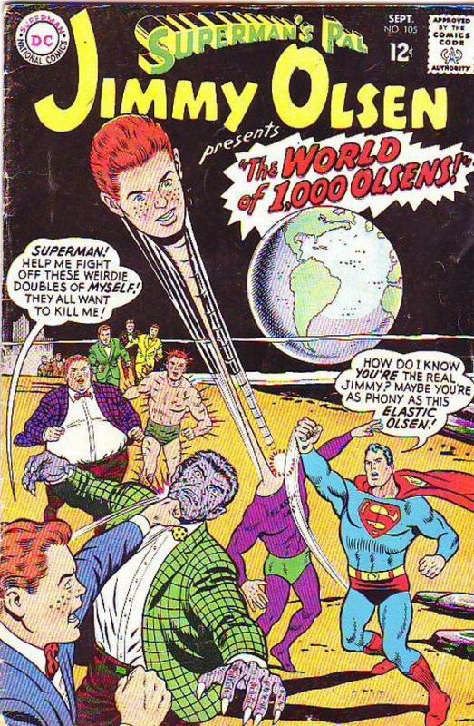 Jimmy Olsen, Superman's Pal  #105 (Sep-67) VG/FN Mid-Grade Jimmy Olsen