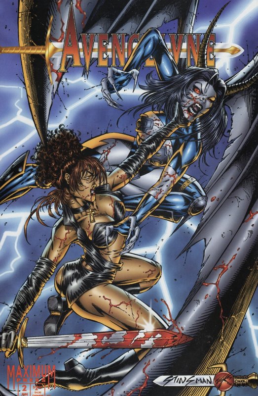 Avengelyne Lot (1995) Lot of 4