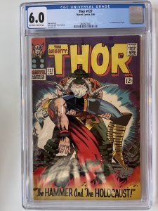 Thor #127 CGC 6.0 First Appearance Of Pluto - (1966)  Marvel