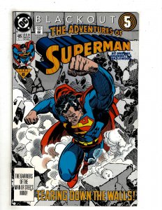 Adventures of Superman #485 (1991) YY3