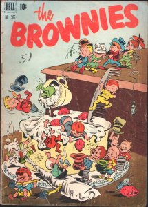 Brownies-Four Color Comics #365 1951-Dell-Go To Town