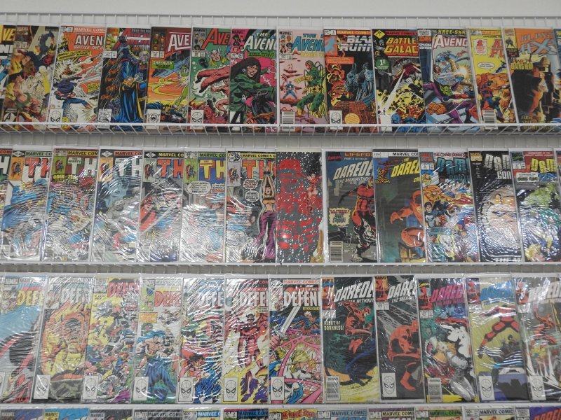 Huge Lot 120+ Comics W/ Daredevil, Fantastic Four, Thor +More! Avg VG/FN Cond!