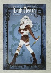 Lady Death #18 2012 Wizard World Saturday Editon Michael DiPascale Cover