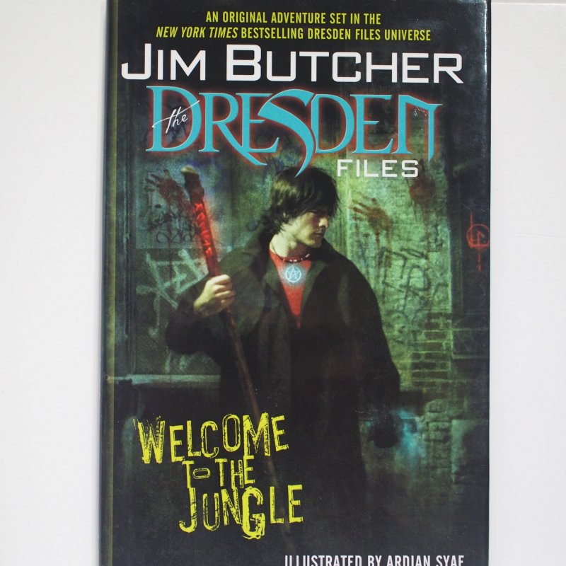 Welcome to the Jungle: The Dresden Files Hardcover Graphic Novel New and Unread