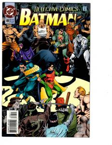 5 Detective Comics DC Comics # 685 686 687 688 689 Batman Robin Nightwing BH27