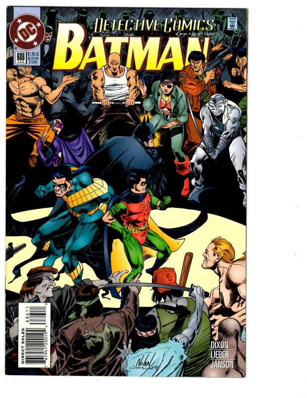 5 Detective Comics DC Comics # 685 686 687 688 689 Batman Robin Nightwing BH27