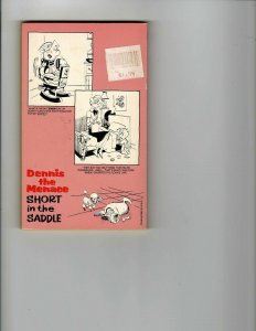 5 Dennis the Menace Books Busybody Teacher's Threat Wanted Short in Saddle +JK17