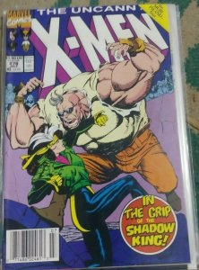 UNCANNY X-MEN #278 1991 MARVEL DISNEY MUIR ISLAND SAGA  SHADOW KING  NEWSTAND VA