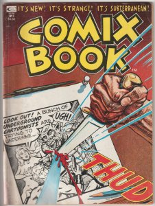 Comix Book #1 (1974, Marvel), VG condition (4.0), Underground comic artists