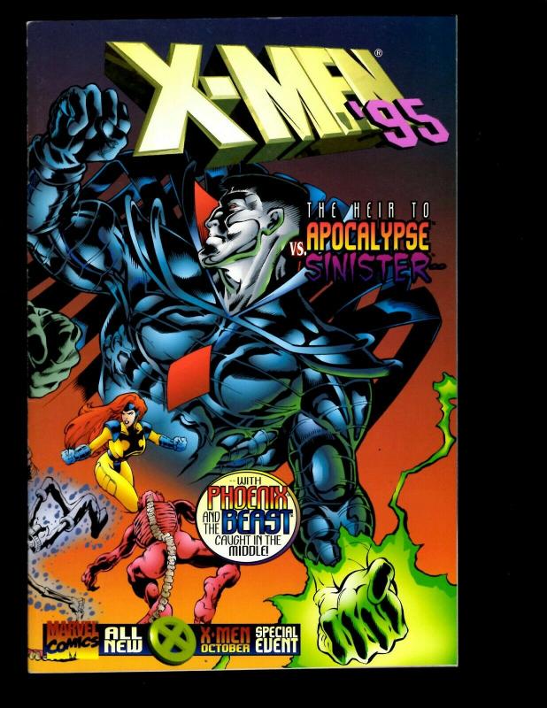 10 X-Men Comics Annual '93 '94 '95 '96 '97 '99 '00 '01 '07 Flashback # -1 EK6