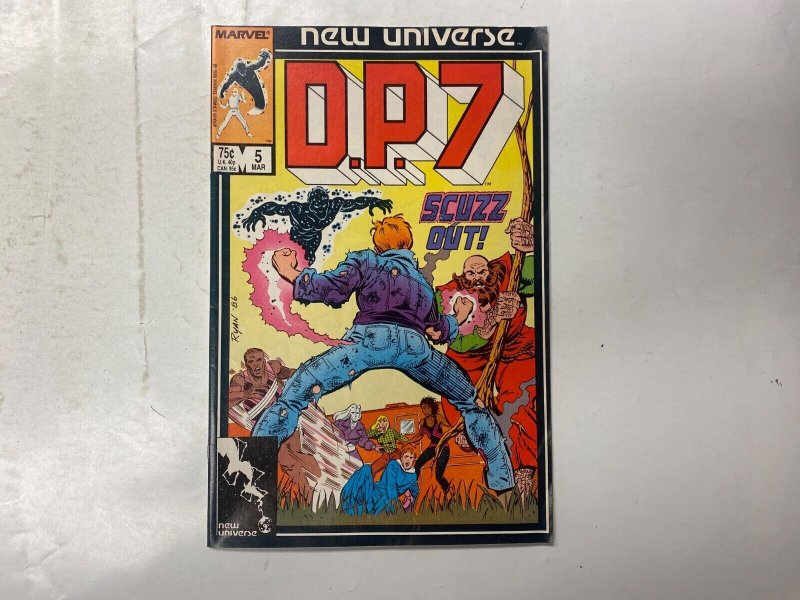 5 MARVEL comic books Justice Power Pack Nightmask Comet Man DP7 46 KM38