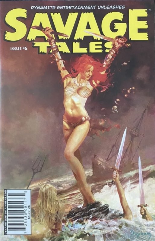 Savage Tales #6 Cover A (2008)