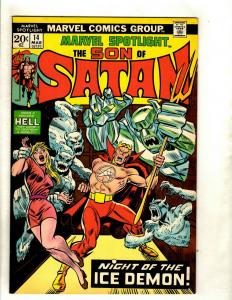 7 Marvel Spotlight Comic Books Feat. Son Of Satan # 13 14 15 16 17 18 19 RS1
