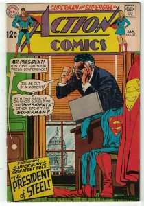 Action Comics #371 VG; DC | low grade comic - save on shipping - details inside