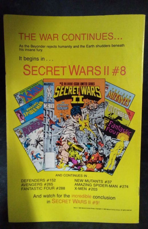 The Incredible Hulk #316 (1986)