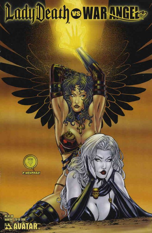 Lady Death vs. War Angel #1C VF ; Avatar