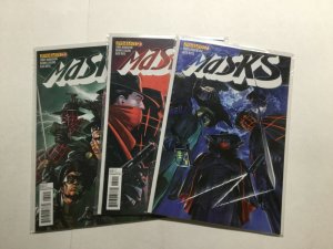 Masks 1-3 1 2 3 Lot Run Set Near Mint Nm Dynamite