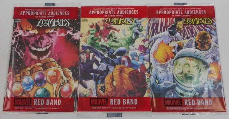 Marvel Zombies: Red Band #1-5 VF/NM complete series sealed in bag  ; Marvel