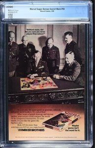 Marvel Super Heroes Secret Wars #10 1985 CGC 9.2 White Pages 019