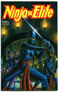 NINJA ELITE #1, NM, Martial Arts, Swords, Sais, 1987, more indies in store