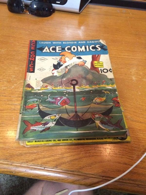 Ace Comics Blondie 47 60 100 All 2.0-2.5