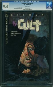 Batman: The Cult #3 (1988) CGC 9.4 NM