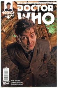 DOCTOR WHO #11 B, NM, 10th, Tardis, 2015, Titan, 1st, more DW in store, Sci-fi