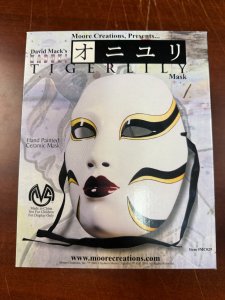 TIGERLILY Kabuki Mask Moore Creations David Mack New In Box 2001 Clayburn TB1