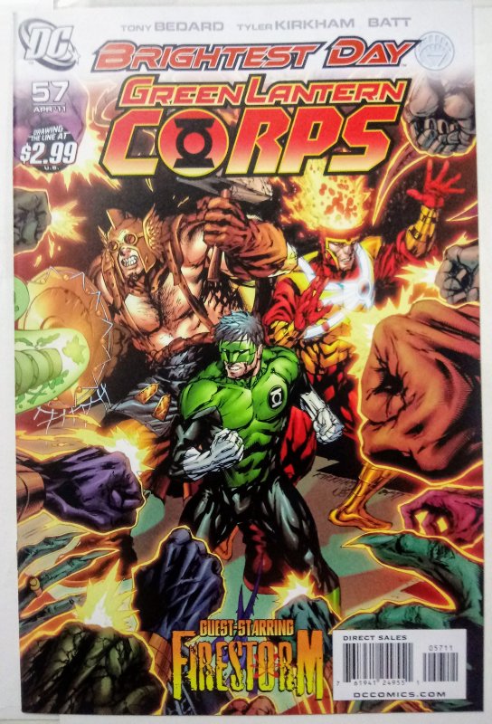 Green Lantern Corps #57 (2011) NM 1¢ Auction! No Resv! See More!