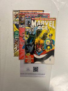 3 Marvel Age Marvel Comic Books # 62 63 64 Avengers Thor Wolverine 88 JS54