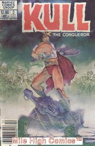 KULL THE CONQUEROR (1983 Series)  (MARVEL) #3 NEWSSTAND Good Comics Book